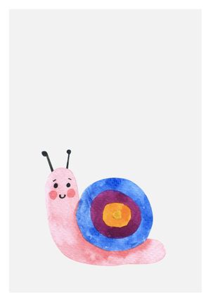 Lil Snail 70x100