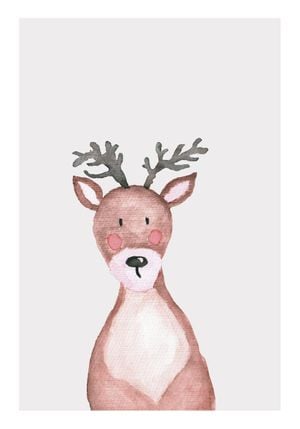 Lil Winter Deer 70x100