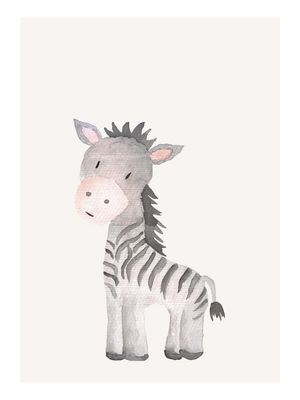 Lil Zebra 30x40