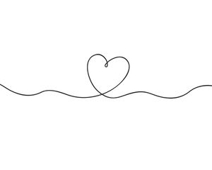 Line Heart 50x40