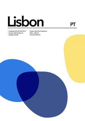 Lisbon Abstract 21x30