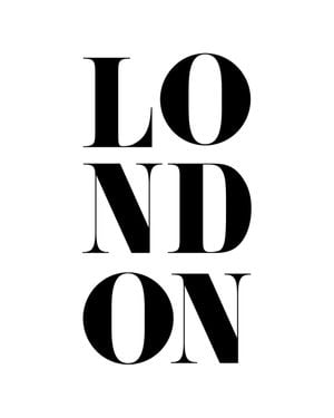 LONDON 40x50