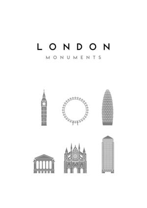London Monuments 21x30