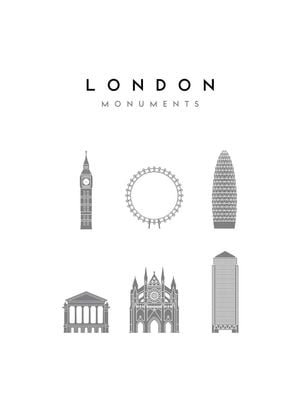 London Monuments 30x40