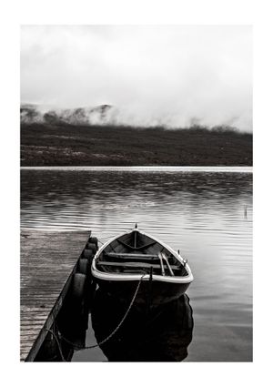 Lonely Boat 21x30