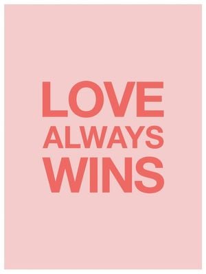 Love Win Win 30x40