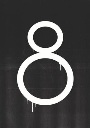 Luckuy Number 8 70x100