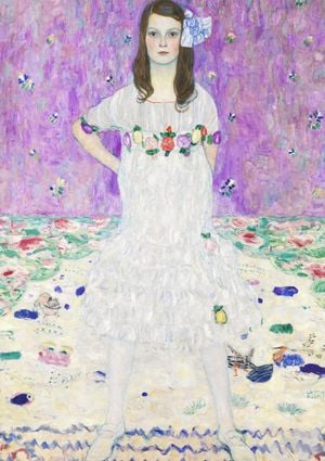 Mäda Primavesi By Klimt 21x30