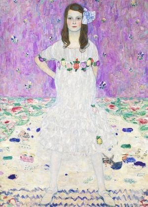 Mäda Primavesi By Klimt