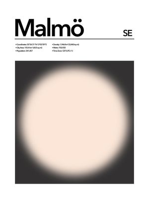 Malmö Abstract 30x40