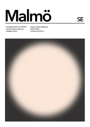 Malmö Abstract 50x70