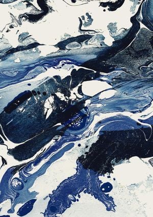 Marble Abstraction One 21x30
