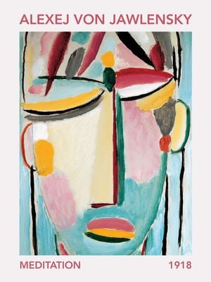 Meditation By Von Jawlensky 30x40