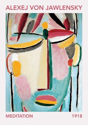 Meditation By Von Jawlensky 70x100