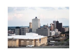 Memphis Sunset 30x21