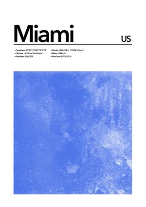 Miami Abstract 21x30