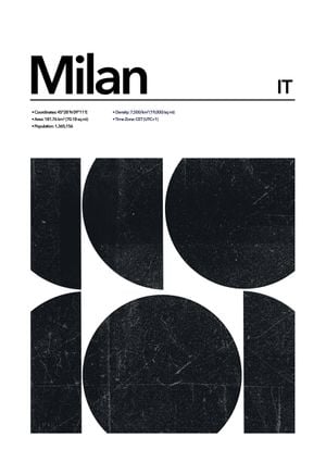 Milan Abstract 21x30