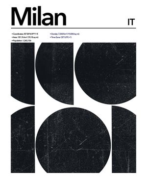 Milan Abstract 40x50