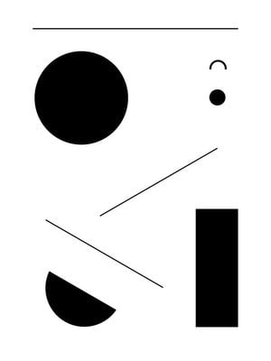 Minimalist Pattern 30x40