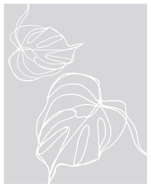 Monstera 40x50