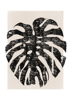 Monstera Screen 21x30
