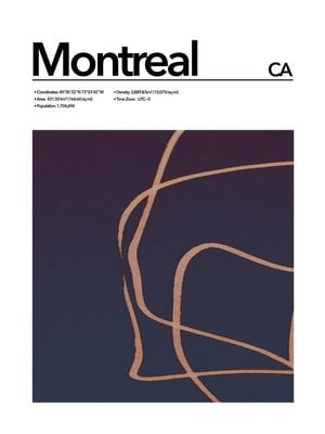 Montreal Abstract 30x40