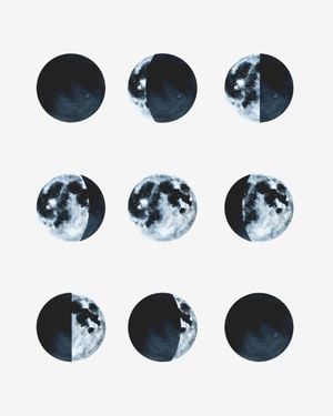 Moon Phases 40x50