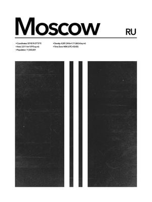 Moscow Abstract 30x40