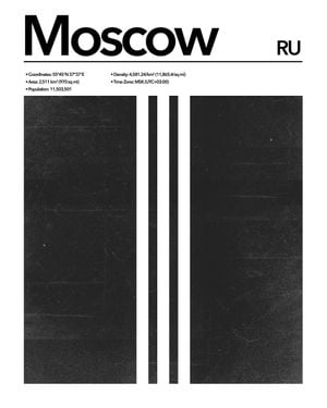 Moscow Abstract 40x50
