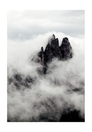 Mountain In The Clouds 70x100