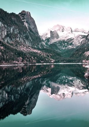 Mountain Reflection 70x100