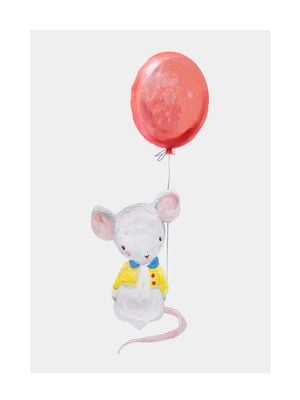Mouse With Balloon 30x40