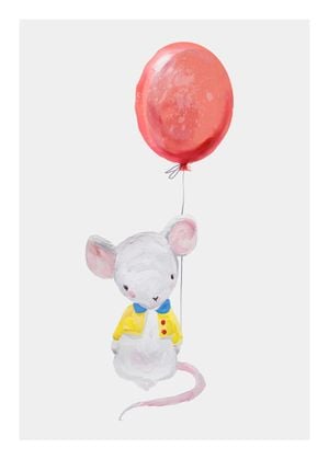 Mouse With Balloon