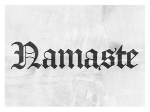 Namaste 40x30