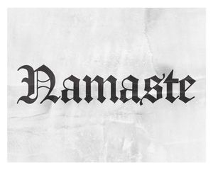 Namaste 50x40