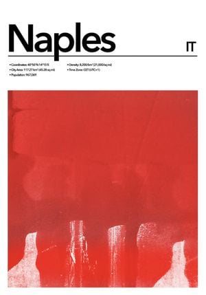 Naples Abstract 70x100