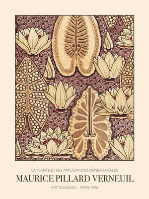 Nenuphar By Maurice Pillard Verneuil 30x40