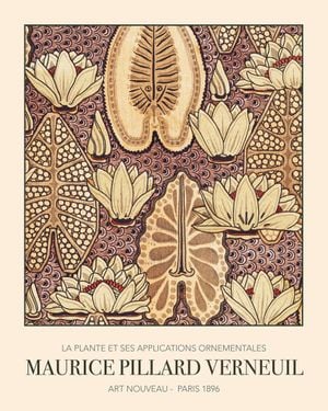 Nenuphar By Maurice Pillard Verneuil 40x50