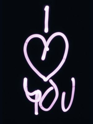 Neon Love 30x40