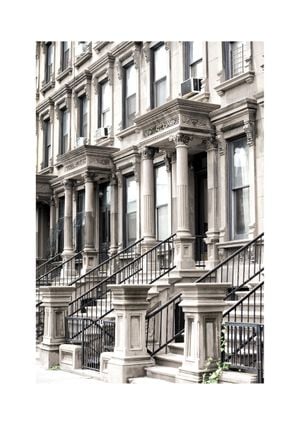 New York Facade 21x30