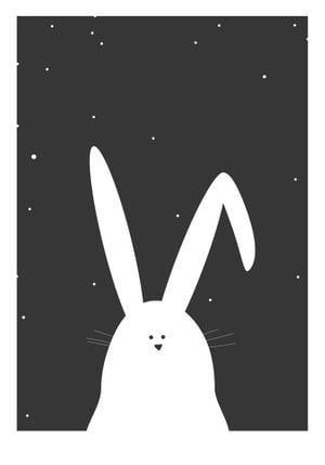 Night Rabbit 70x100