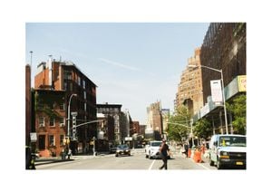 NY Street Scene 30x21