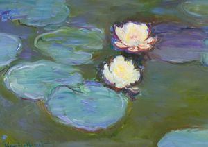 Nympheas By Monet 30x21