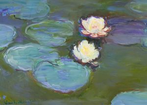 Nympheas By Monet