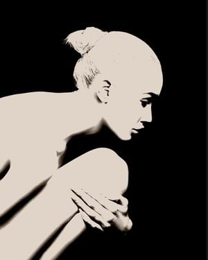 Overexposed Knees 40x50