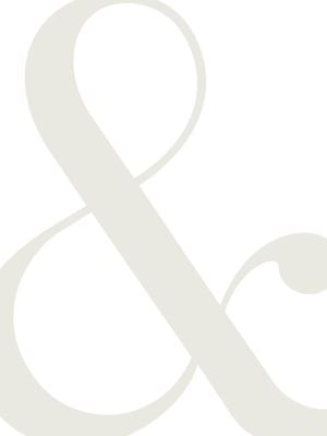 Oversized Ampersand 30x40