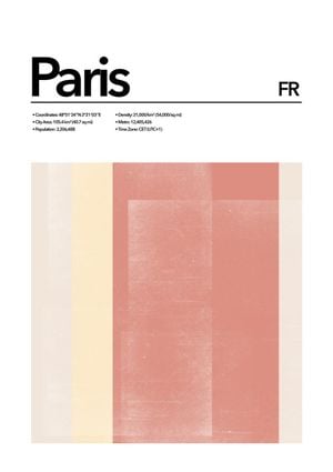 Paris Abstract 21x30
