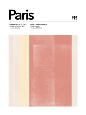 Paris Abstract 30x40