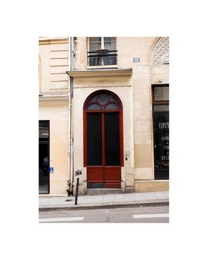 Paris Door 40x50