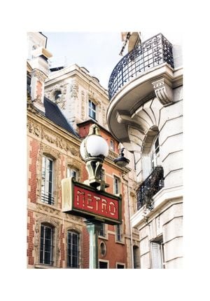 Paris Metro 70x100